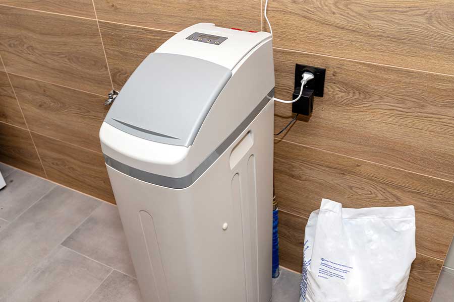 Home water softener installation completed in Lake Oswego
